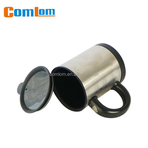CL1C-EA08 comlom 14 oz Acero inoxidable car Smart auto calefacción taza calefacción eléctrica taza de café del viaje - Product Image 3