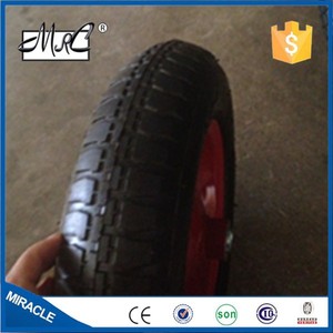 Ruota in Gomma per Carretto Piccolo MRC CINA, Ruota per Go-Kart, Ruota per Carriola 14x3.50-8 - Product Image 4