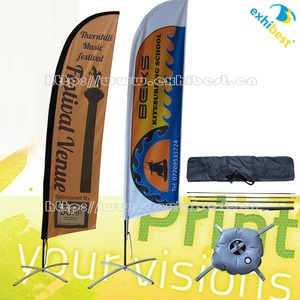 Shipping to air <span class=keywords><strong>the</strong></span> US advertising beach flag wing flags - Product Image 2