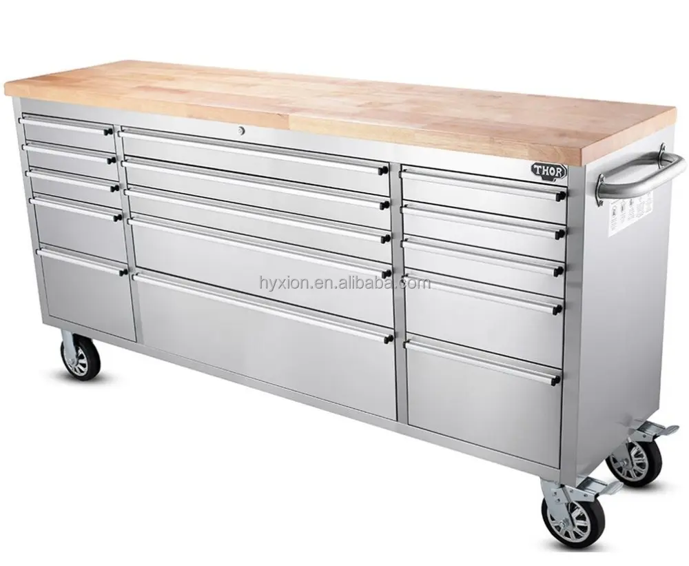 (HOT ) steel glide tool boxes 72 inch tool chest roller cabinet