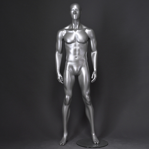 <span class=keywords><strong>Mannequin</strong></span> masculin nu en tissu plastique de taille réelle, style boutique abstrait vintage - Product Image 4