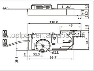 BOS interruptor de herramienta eléctrica GSH 11E regulador de velocidad. Interruptores de martillo, controlador de velocidad - Product Image 5