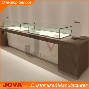 Vitrinas <span class=keywords><strong>para</strong></span> Joyería Usadas Hechas a Medida, Moderno <span class=keywords><strong>Mueble</strong></span> de Exhibición de Joyería <span class=keywords><strong>con</strong></span> <span class=keywords><strong>Espejo</strong></span> de Madera, Diseño de Muebles de Exhibición de Joyería de Vidrio - Product Image 4
