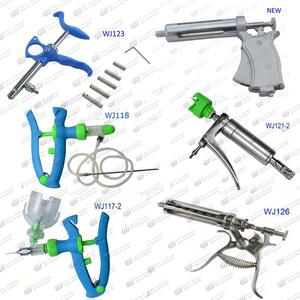WANJIA yeni 50ml veteriner yarı otomatik Metal şırınga tabancası tanı özellikleri ile - Product Image 6