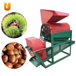 Máquina descascaradora de castañas crudas frescas de alta calidad, automática, UDBL-TP, apertura de cubiertas de castañas para tienda de nueces