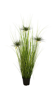 Pas cher en plastique faux artificielle oignon décoration murale herbe plante artificielle avec racines - Product Image 6