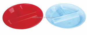 <span class=keywords><strong>Assiette</strong></span> à Dessert aux fruits 3 compartiments dîner rond en <span class=keywords><strong>plastique</strong></span> <span class=keywords><strong>assiette</strong></span> de <span class=keywords><strong>pique</strong></span>-<span class=keywords><strong>nique</strong></span> moderne minimaliste - Product Image 5