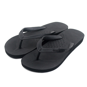 <span class=keywords><strong>Chanclas</strong></span> de goma para hombre y mujer, zapatillas de alta calidad personalizadas con Logo, de verano, suaves, negras, brasileñas, para playa, 100 - Product Image 4