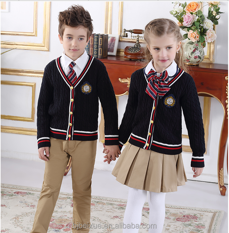 Fashion School Uniform Factory Wholesale Competitive