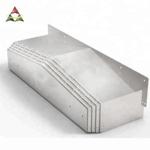 CNCスライドウェイサイドウェイ伸縮式スチールベローズカバー - Product Image 5