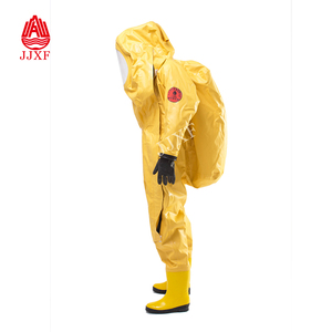 <span class=keywords><strong>Traje</strong></span> <span class=keywords><strong>de</strong></span> <span class=keywords><strong>Bombero</strong></span> <span class=keywords><strong>de</strong></span> PVC Compuesto Resistente a Productos Químicos, Color <span class=keywords><strong>Amarillo</strong></span>, Estándar EN, para Bomberos - Product Image 2