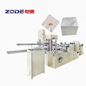High speed sanitary napkin tissue paper folding machinery