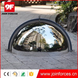 Акриловое полукруглое зеркало 9F 80 см/32 дюйма, оптом - Product Image 3