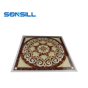 2x2 carreaux de <span class=keywords><strong>plafond</strong></span> en PVC DE forme carrée de <span class=keywords><strong>plafond</strong></span> 60x60 panneaux muraux en plastique - Product Image 3