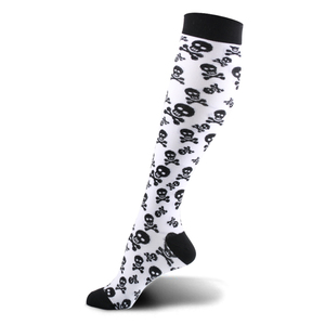 <span class=keywords><strong>2018</strong></span> de Halloween del cráneo hombres calcetines de compresión vuelo calcetines mejor Atlético mangas - Product Image 1