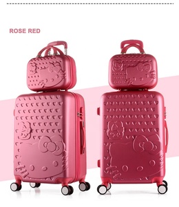 Pc Rétro Air Express Voyage Gagnants Bébé Chariot Sac Ensemble Ensembles de Bagages En Plastique Roulant Valise Pour Enfants - Product Image 6