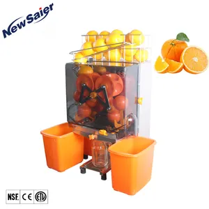 Expromidor sıkma maquina de jugo/zumo de limon naranja comercial para tiendas