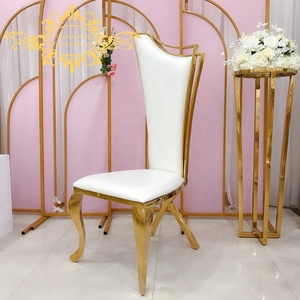 Sillas de Hotel de comedor de boda de terciopelo azul real hechas a mano con cojín intercambiable X patas de acero inoxidable para uso en la sala de estar - Product Image 1