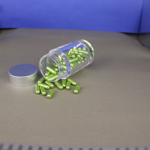 60ml toptan lüks plastik PS safran konteyner ilaç hap kapsül ambalaj şişeleri ile altın baskılı kapaklar - Product Image 4