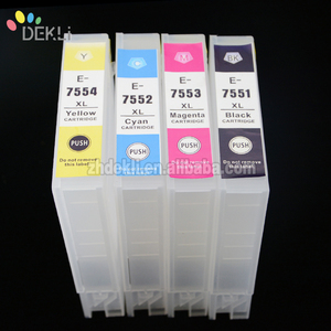 Cartuccia d'inchiostro T7521-T7524 per <span class=keywords><strong>stampanti</strong></span> Epson WF-8591 WF-6091, ricaricabile - Product Image 6