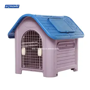 Indoor Outdoor Portable Plastic Dog House Pet All Weather Doghouse Puppy Shelter DH#002