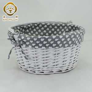 Cestini eco-friendly cesti in <span class=keywords><strong>vimini</strong></span> di arte popolare con panno per la conservazione per la cucina e il bagno - Product Image 2