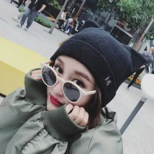 Alta calidad nuevo adulto/niño personalizado lindo diseño encaje oreja invierno <span class=keywords><strong>gato</strong></span> oreja <span class=keywords><strong>gorro</strong></span> invierno <span class=keywords><strong>gorro</strong></span> <span class=keywords><strong>de</strong></span> punto <span class=keywords><strong>gorro</strong></span> - Product Image 1