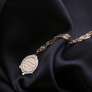 Iglesia de Cristo joyería oro tono colgante collar 18 K oro <span class=keywords><strong>Virgen</strong></span> <span class=keywords><strong>Mar</strong></span>ía COLLAR COLGANTE con cristal - Product Image 5
