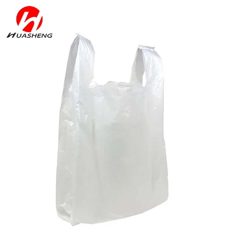 HDPEช้อปปิ้งที่กำหนดเองพลาสติกพกถุงที่มีคุณภาพสูง