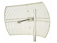 Antenne directionnelle parabolique à grille à gain élevé 30dBi, double connecteurs N-Femelle, puissance 100W, WiMAX sans fil WiFi 5GHz