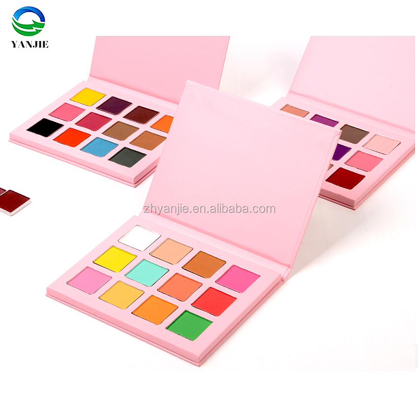 Палетка пигментированных теней для век, 80 цветов, матовая/Мерцающая Магнитная косметика, Палетка теней для век, частная этикетка