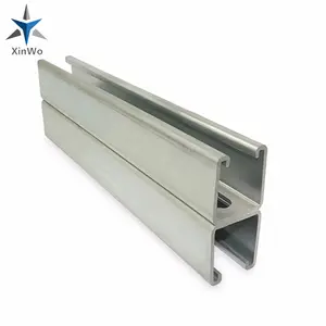 Fine Quality back to back slotted steel channel