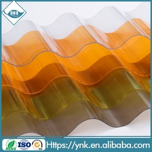 Alta calidad Resistencia De <span class=keywords><strong>Policarbonato</strong></span> Corrugado Láminas Para Techos de Plástico Plana - Product Image 1
