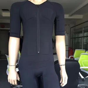 conductive fabric sport training ems tens dry electrode clothing for ems fitness