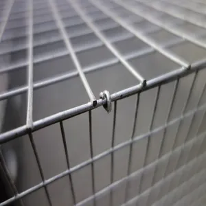 Cage en mailles de vison bouclées à chaud, cage pour élevage de vison, livraison en usine