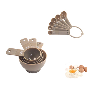 Répertoire du fabricant outils <span class=keywords><strong>de</strong></span> mesure <span class=keywords><strong>de</strong></span> <span class=keywords><strong>cuisine</strong></span> sans BPA ensemble <span class=keywords><strong>de</strong></span> tasses et cuillères à mesurer en PP 10 pièces - Product Image 1