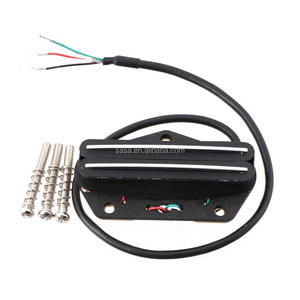 Pastilla Humbucker para Guitarra Eléctrica, Pastilla de Puente para <span class=keywords><strong>Telecaster</strong></span>, TBH2-BK-CR - Product Image 1