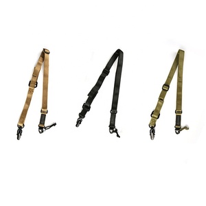 Tali Selempang Taktis <span class=keywords><strong>Nylon</strong></span> 2 Titik untuk Luar Ruangan dengan Gesper Logam QD - Product Image 2