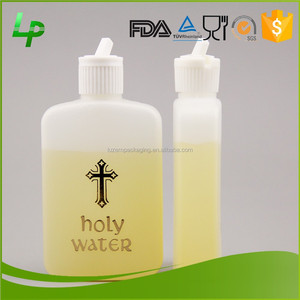 Nuevo Estilo de Diseño de Moda Botella de Agua Bendita 4 oz Con Tapa Flip Top - Product Image 2