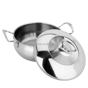 Ensemble <span class=keywords><strong>de</strong></span> casseroles en acier inoxydable <span class=keywords><strong>de</strong></span> qualité supérieure pour la cuisine indienne Batterie <span class=keywords><strong>de</strong></span> cuisine en métal au design moderne pour servir des plats indiens - Product Image 3