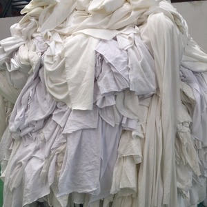 Trapos de Tela 100% Algodón Blanco Puro en Pacas, Piezas de Tela Cortadas, Trapos de Limpieza Marinos para Limpieza Industrial - Product Image 6