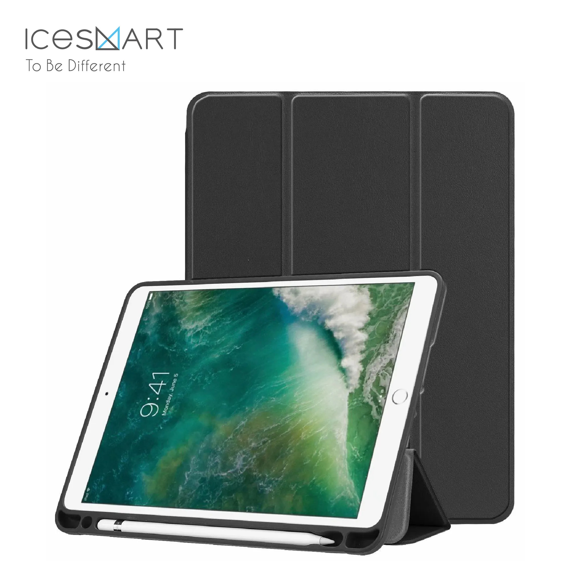 Case for iPad 9.7 2017 /2018 PU Leather Smart flip protective Cover Case for iPad 9.7 inch case