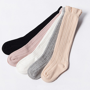 Offre Spéciale doux bébé genou <span class=keywords><strong>chaussettes</strong></span> <span class=keywords><strong>hautes</strong></span> avec printemps automne en gros infantile bébé enfant en bas âge <span class=keywords><strong>chaussettes</strong></span> bébés enfants fille Spandex - Product Image 4