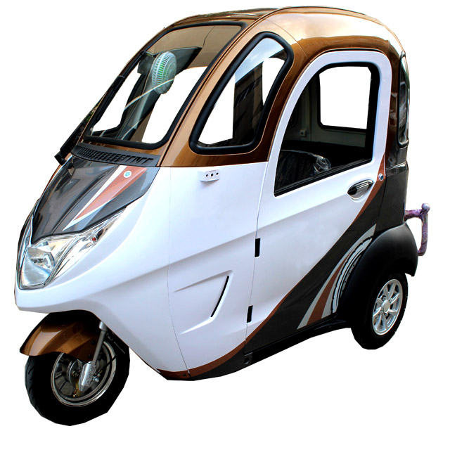 2018 Nieuwe 800W Motor 3 Wielen Met Cabine Ingesloten Trike