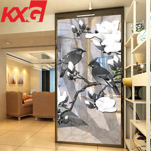 Verre trempé avec <span class=keywords><strong>impression</strong></span> numérique sur mesure, 1 pièce, de bonne qualité, pour <span class=keywords><strong>art</strong></span> de portes - Product Image 2