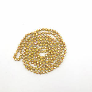 Ожерелье с длинными гранеными бусиками, двойная обертка с кристаллами, 60 дюймов, на заказ, OEM, ODM, цветные карты, 1 шт./opp, сумка WFN17289 - Product Image 6