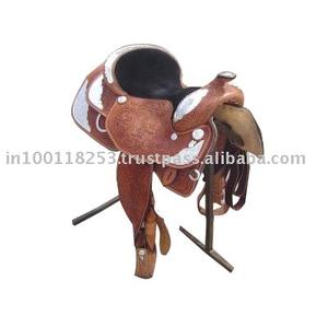 Fournisseur indien fait à la main couleur et taille personnalisées cuir cheval Western selle - Product Image 4