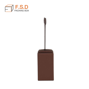Café <span class=keywords><strong>personnalisé</strong></span> Pu Cuir <span class=keywords><strong>Boucle</strong></span> <span class=keywords><strong>D</strong></span>'<span class=keywords><strong>oreille</strong></span> Bijoux Présentoir - Product Image 5