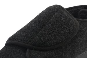 Pantofole <span class=keywords><strong>Ortopediche</strong></span> per Diabetici con Cinturino Largo Regolabile, Scarpe da Casa in Memory Foam, Pantofole in Gel - Product Image 4