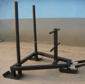 NEW POWER Steel 25kg Gym Speed Training Prowler Push <strong>Pulling</strong> <strong>Sled</strong> - Product Image 1